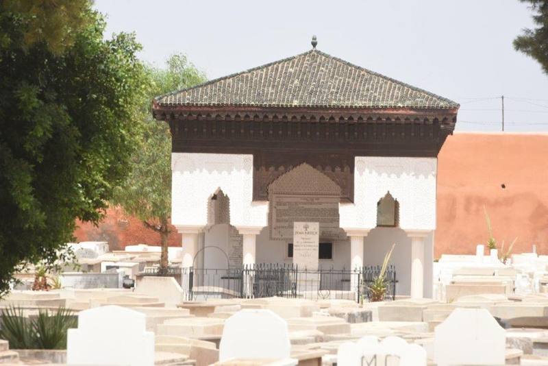 maroc marrakech cimetiere juif tombe mausole kadosh henri ZBL 0810 (194)